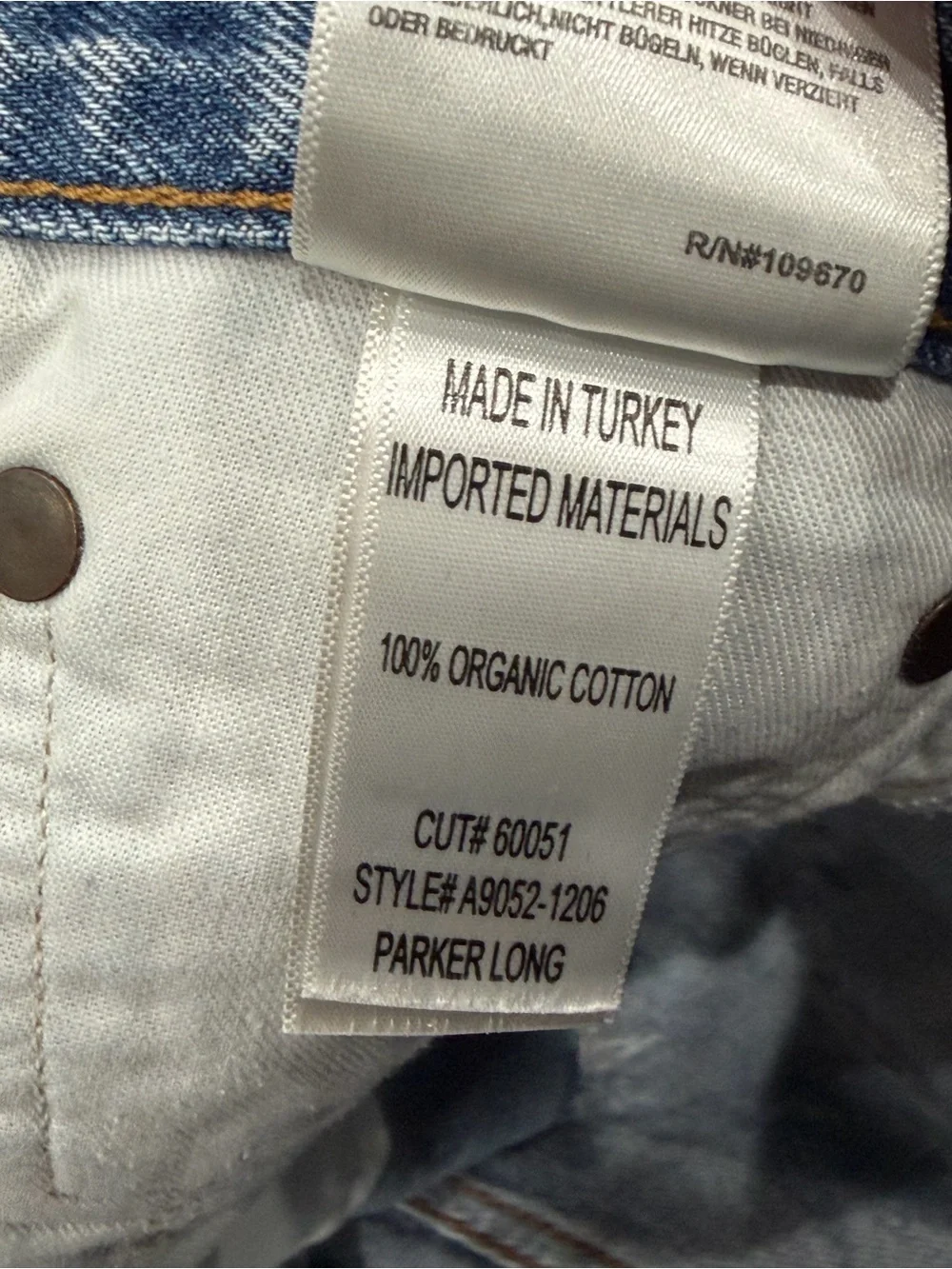 AGOLDE Parker Long Shorts 23 100% Organic Cotton Denim Cutoff Frayed Wheel $138